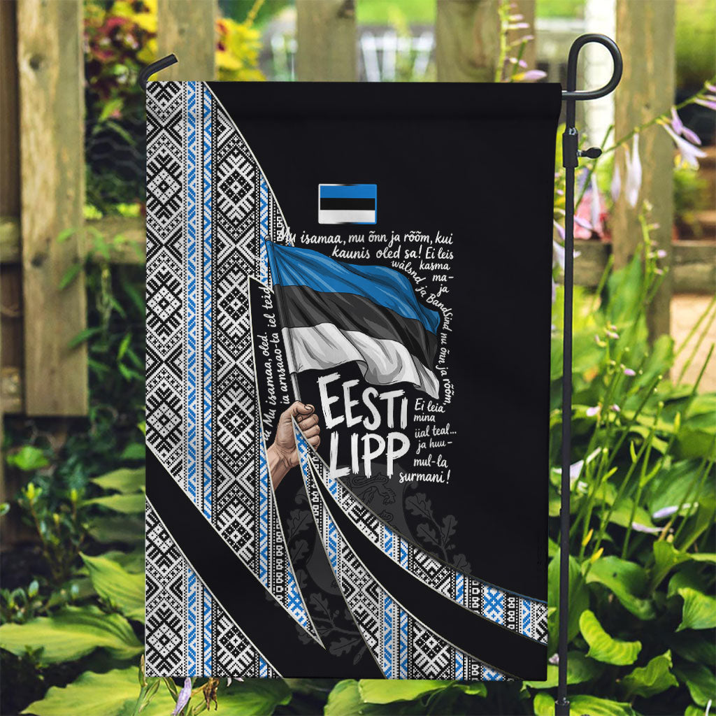 Estonia June 4 1884 Eesti Lipp Garden Flag Ethnic Traditional Folk Art Flag