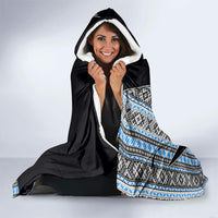 Estonia June 4 1884 Eesti Lipp Hooded Blanket Ethnic Traditional Folk Art Flag