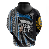 Estonia June 4 1884 Eesti Lipp Hoodie Ethnic Traditional Folk Art Flag