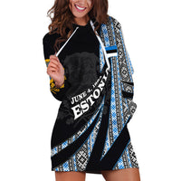 Estonia June 4 1884 Eesti Lipp Hoodie Dress Ethnic Traditional Folk Art Flag