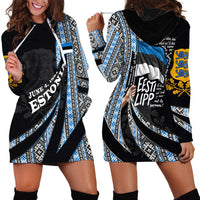 Estonia June 4 1884 Eesti Lipp Hoodie Dress Ethnic Traditional Folk Art Flag