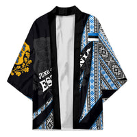 Estonia June 4 1884 Eesti Lipp Kimono Ethnic Traditional Folk Art Flag