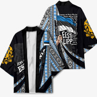 Estonia June 4 1884 Eesti Lipp Kimono Ethnic Traditional Folk Art Flag