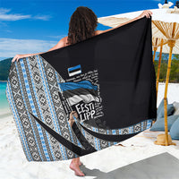Estonia June 4 1884 Eesti Lipp Sarong Ethnic Traditional Folk Art Flag