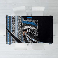 Estonia June 4 1884 Eesti Lipp Tablecloth Ethnic Traditional Folk Art Flag