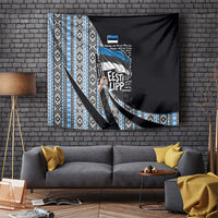 Estonia June 4 1884 Eesti Lipp Tapestry Ethnic Traditional Folk Art Flag