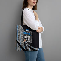 Estonia June 4 1884 Eesti Lipp Tote Bag Ethnic Traditional Folk Art Flag
