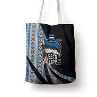 Estonia June 4 1884 Eesti Lipp Tote Bag Ethnic Traditional Folk Art Flag