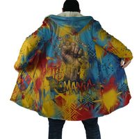 Romania Freedom Cloak Flag Day June 26 - Raised Fist - Graffiti Style