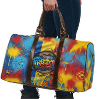 Romania Freedom Travel Bag Flag Day June 26 - Raised Fist - Graffiti Style
