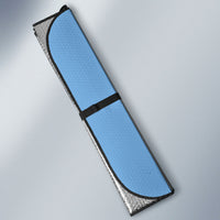 Personalized Argentina Flag Day Auto Sun Shade Sun Of May Patriotic Blue Gradient Sketch