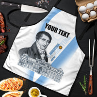 Custom Argentina Manuel Belgrano Apron Flag Day - Patriotic Sun of May