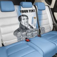 Custom Argentina Manuel Belgrano Back Car Seat Cover Flag Day - Patriotic Sun of May
