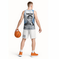 Custom Argentina Manuel Belgrano Basketball Jersey Flag Day - Patriotic Sun of May