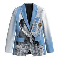 Custom Argentina Manuel Belgrano Blazer Flag Day - Patriotic Sun of May