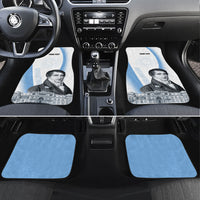 Custom Argentina Manuel Belgrano Car Mats Flag Day - Patriotic Sun of May