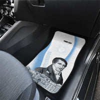 Custom Argentina Manuel Belgrano Car Mats Flag Day - Patriotic Sun of May