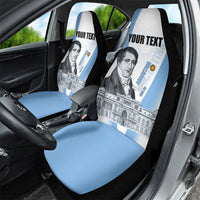Custom Argentina Manuel Belgrano Car Seat Cover Flag Day - Patriotic Sun of May