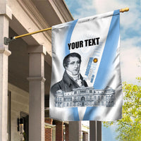 Custom Argentina Manuel Belgrano Garden Flag Flag Day - Patriotic Sun of May