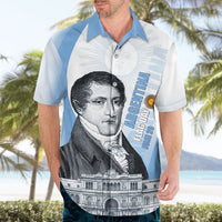 Custom Argentina Manuel Belgrano Hawaiian Shirt Flag Day - Patriotic Sun of May