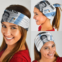Custom Argentina Manuel Belgrano Neck Gaiter Flag Day - Patriotic Sun of May