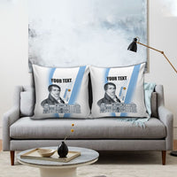 Custom Argentina Manuel Belgrano Pillow Cover Flag Day - Patriotic Sun of May