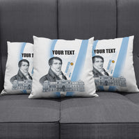 Custom Argentina Manuel Belgrano Pillow Cover Flag Day - Patriotic Sun of May