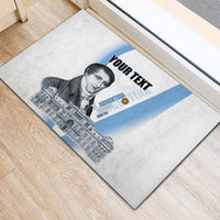 Custom Argentina Manuel Belgrano Rubber Doormat Flag Day - Patriotic Sun of May