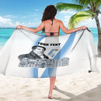 Custom Argentina Manuel Belgrano Sarong Flag Day - Patriotic Sun of May
