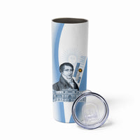 Custom Argentina Manuel Belgrano Skinny Tumbler Flag Day - Patriotic Sun of May