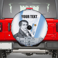 Custom Argentina Manuel Belgrano Spare Tire Cover Flag Day - Patriotic Sun of May
