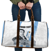 Custom Argentina Manuel Belgrano Travel Bag Flag Day - Patriotic Sun of May