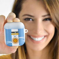 Personalized Argentina Flag Day AirPods Case Sun Of May Sol De Mayo - National Emblem Patriotism