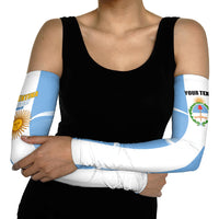 Personalized Argentina Flag Day Arm Sleeves Sun Of May Sol De Mayo - National Emblem Patriotism