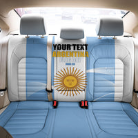 Personalized Argentina Flag Day Back Car Seat Cover Sun Of May Sol De Mayo - National Emblem Patriotism