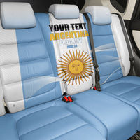 Personalized Argentina Flag Day Back Car Seat Cover Sun Of May Sol De Mayo - National Emblem Patriotism