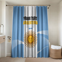Personalized Argentina Flag Day Bathroom Set Sun Of May Sol De Mayo - National Emblem Patriotism