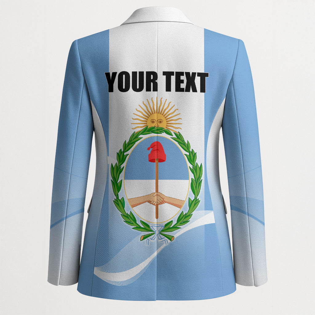 Personalized Argentina Flag Day Blazer Sun Of May Sol De Mayo - National Emblem Patriotism