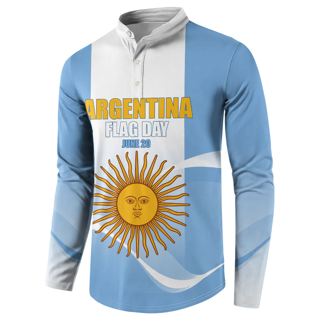 Personalized Argentina Flag Day Button Sweatshirt Sun Of May Sol De Mayo - National Emblem Patriotism