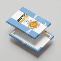 Personalized Argentina Flag Day Canvas Wall Art Sun Of May Sol De Mayo - National Emblem Patriotism
