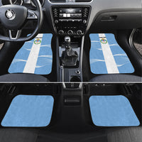 Personalized Argentina Flag Day Car Mats Sun Of May Sol De Mayo - National Emblem Patriotism