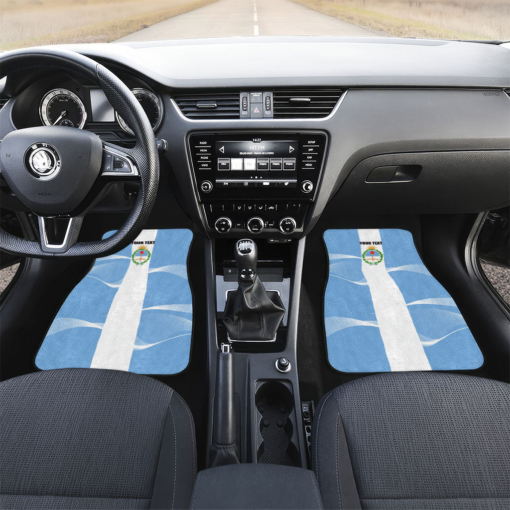 Personalized Argentina Flag Day Car Mats Sun Of May Sol De Mayo - National Emblem Patriotism