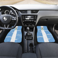 Personalized Argentina Flag Day Car Mats Sun Of May Sol De Mayo - National Emblem Patriotism