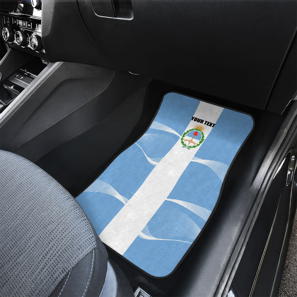 Personalized Argentina Flag Day Car Mats Sun Of May Sol De Mayo - National Emblem Patriotism