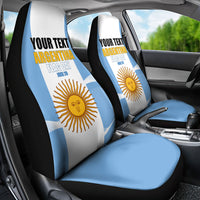 Personalized Argentina Flag Day Car Seat Cover Sun Of May Sol De Mayo - National Emblem Patriotism
