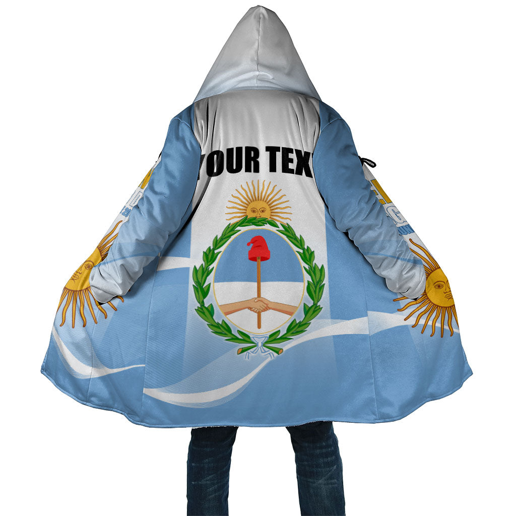 Personalized Argentina Flag Day Cloak Sun Of May Sol De Mayo - National Emblem Patriotism