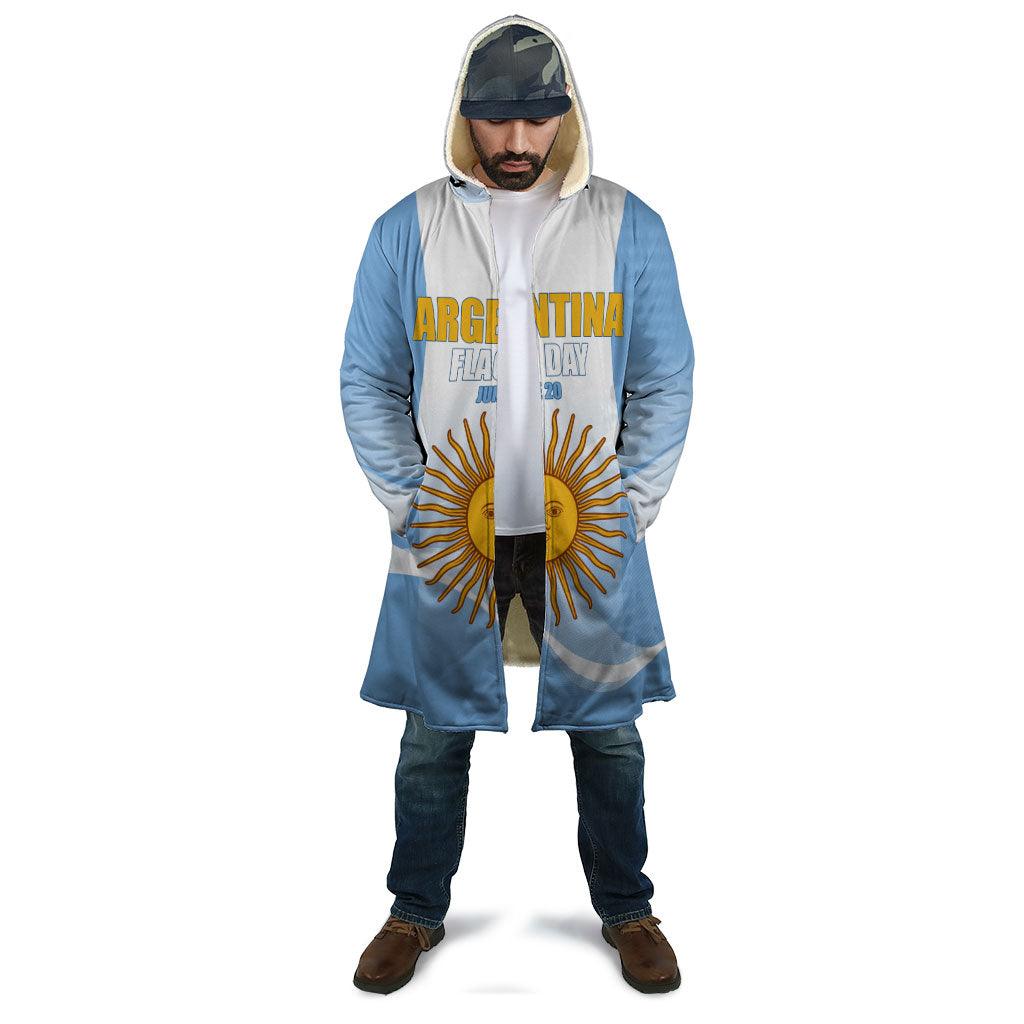 Personalized Argentina Flag Day Cloak Sun Of May Sol De Mayo - National Emblem Patriotism