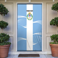 Personalized Argentina Flag Day Door Cover Sun Of May Sol De Mayo - National Emblem Patriotism