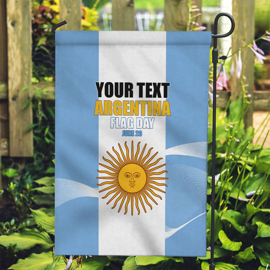 Personalized Argentina Flag Day Garden Flag Sun Of May Sol De Mayo - National Emblem Patriotism