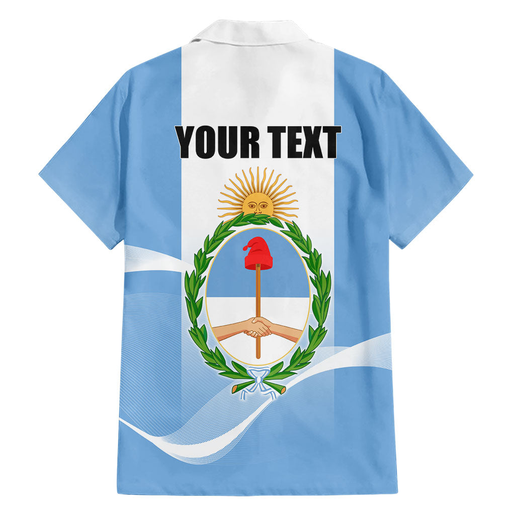 Personalized Argentina Flag Day Hawaiian Shirt Sun Of May Sol De Mayo - National Emblem Patriotism